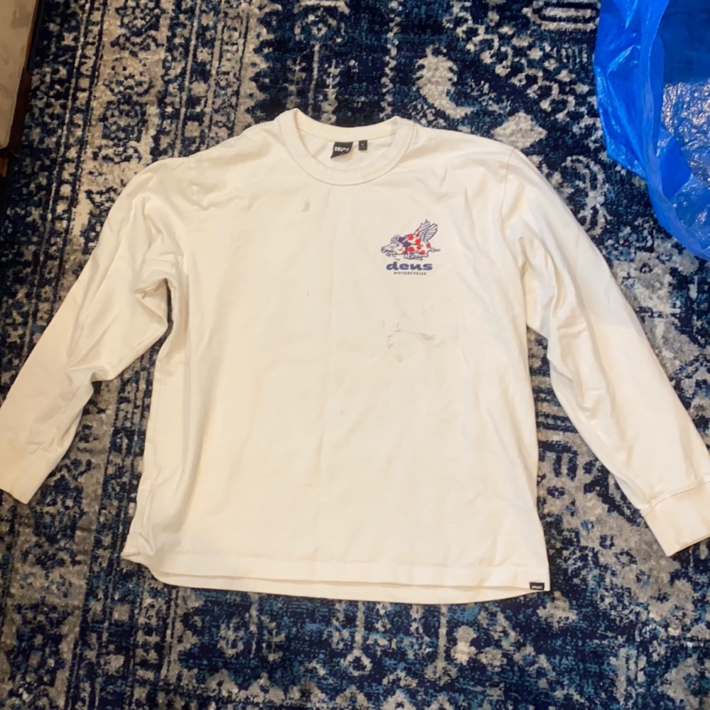 Deus long sleeve flying pig shirt